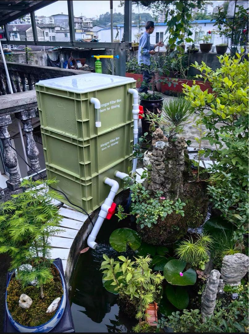 45w水中ポンプ付き 水槽用万能フィルター 外部式飼育濾過器装置　アクアリウム