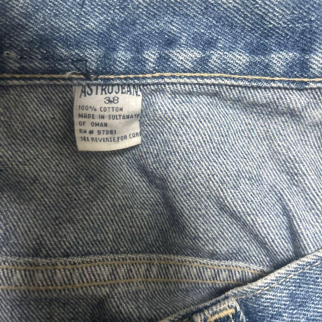 【美品】90年代　NIKE AIR 刺繍　デニムパンツ