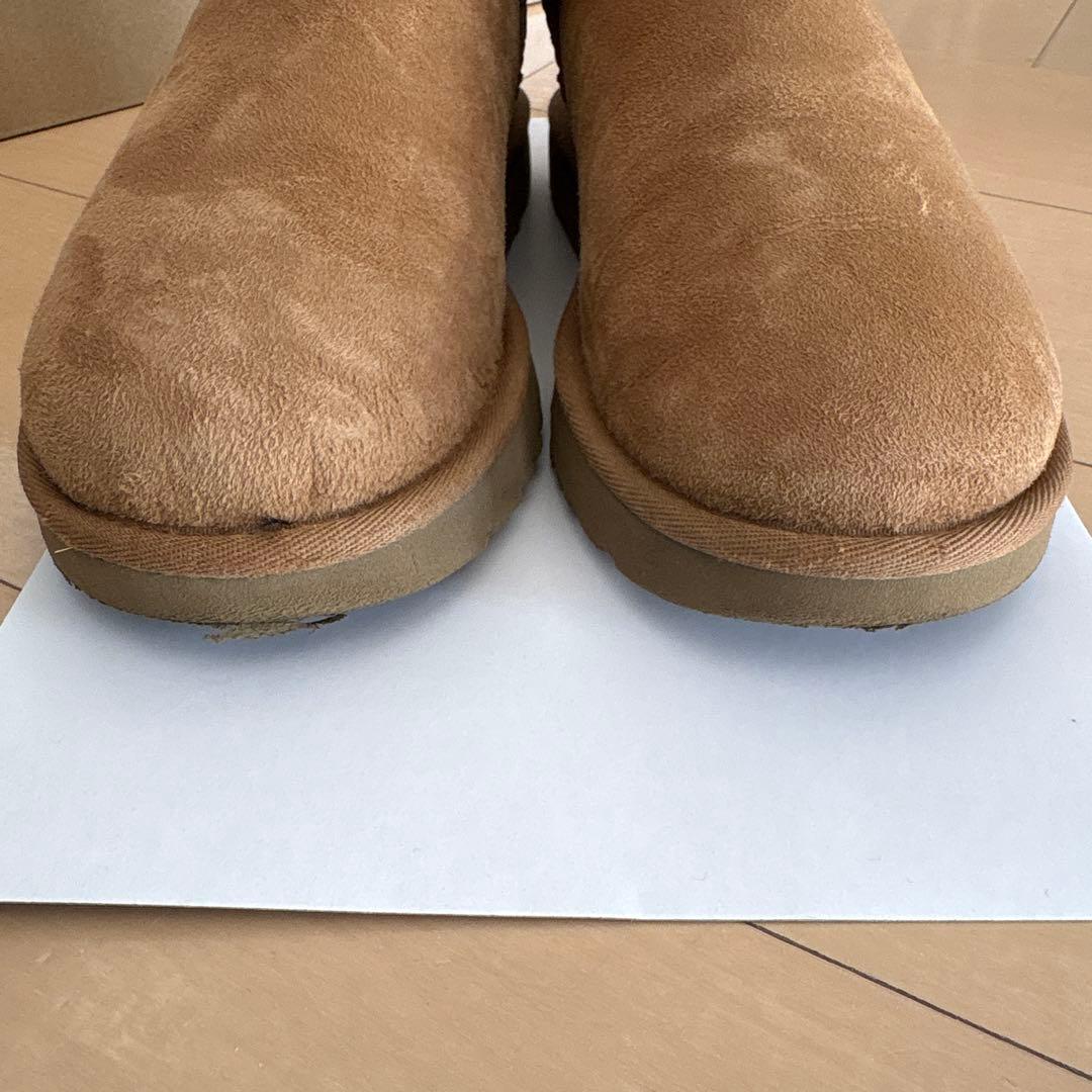 UGG アグ ムートンブーツ クラシックミニ 2 チェスナット 24cm