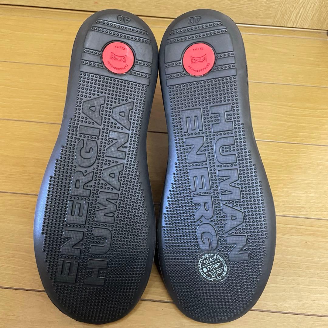 未使用品 カンペール Beetle ショートブーツ　スエード　ダブルジップ