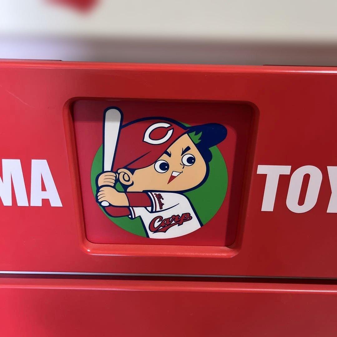 【カープ公認家具】◆５段チェスト◇廃盤品◆程度良好◇