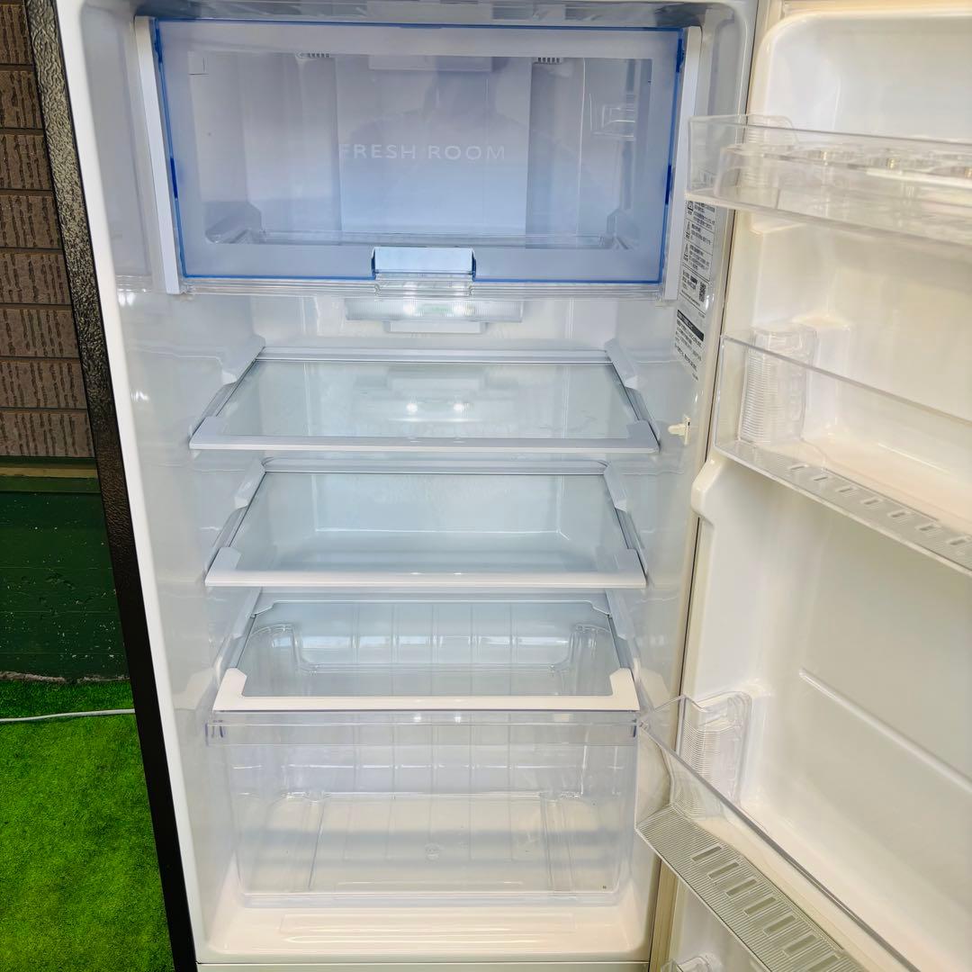 2021年製 225L 冷蔵庫 おしゃれステンレス シャープ【地域限定配送無料】