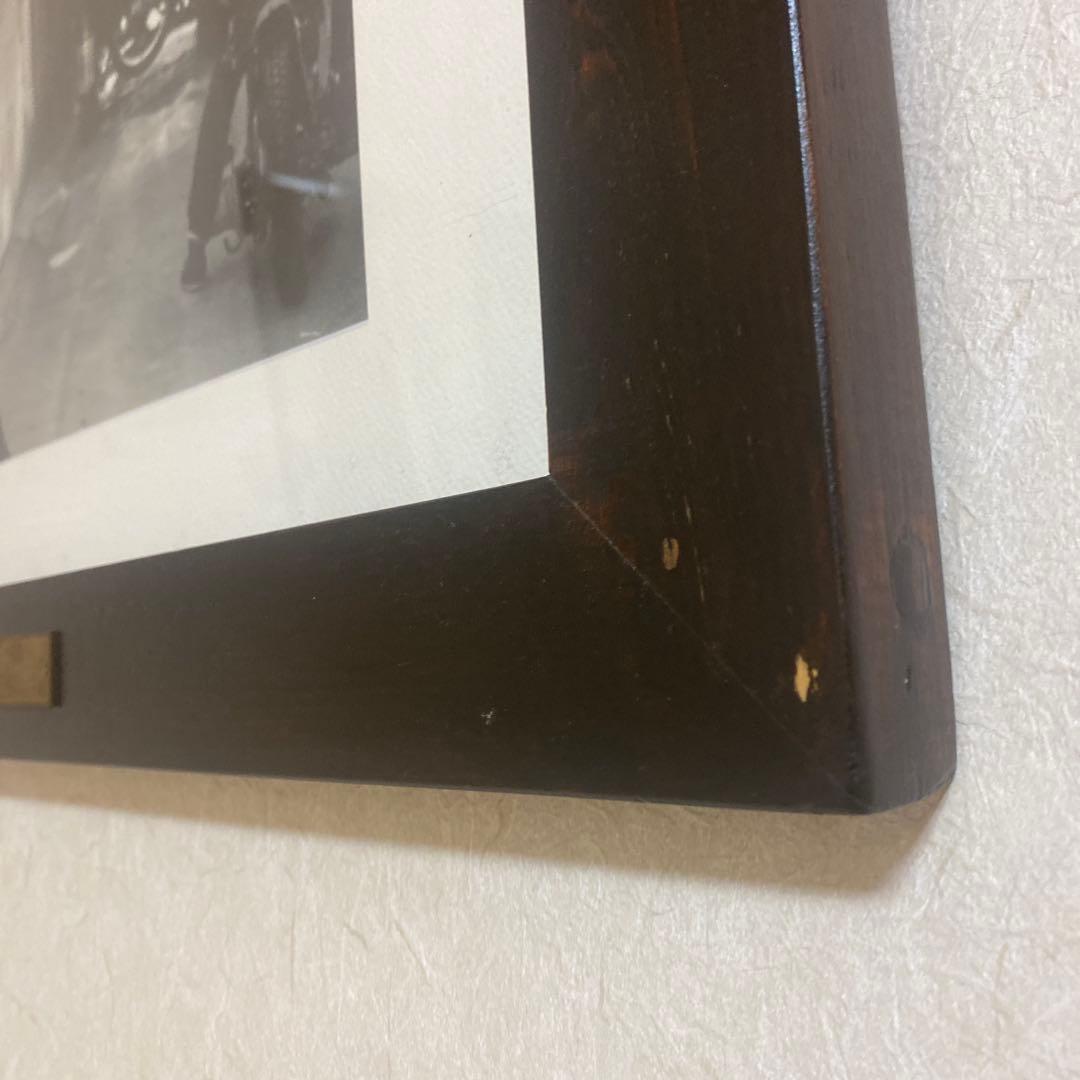 グラッドハンド アートフレーム　写真額装付き