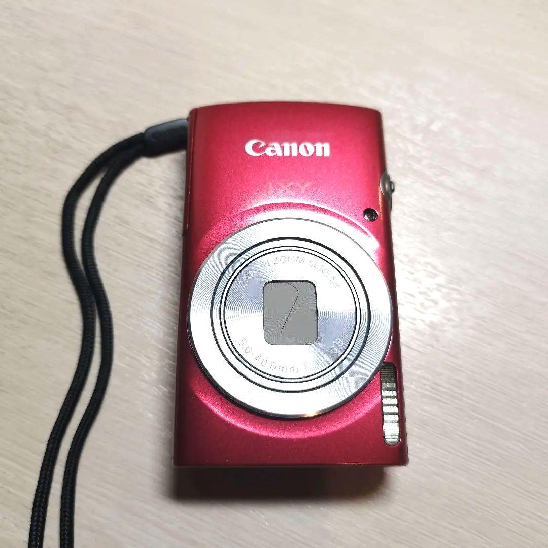 【動作品】Canon キャノン IXY 200 オールドコンデジ レッド