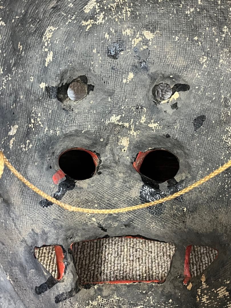 お面　能面　舞楽面　鬼面　般若　神楽面 アンティーク　レトロ　壁掛け　骨董 猿面