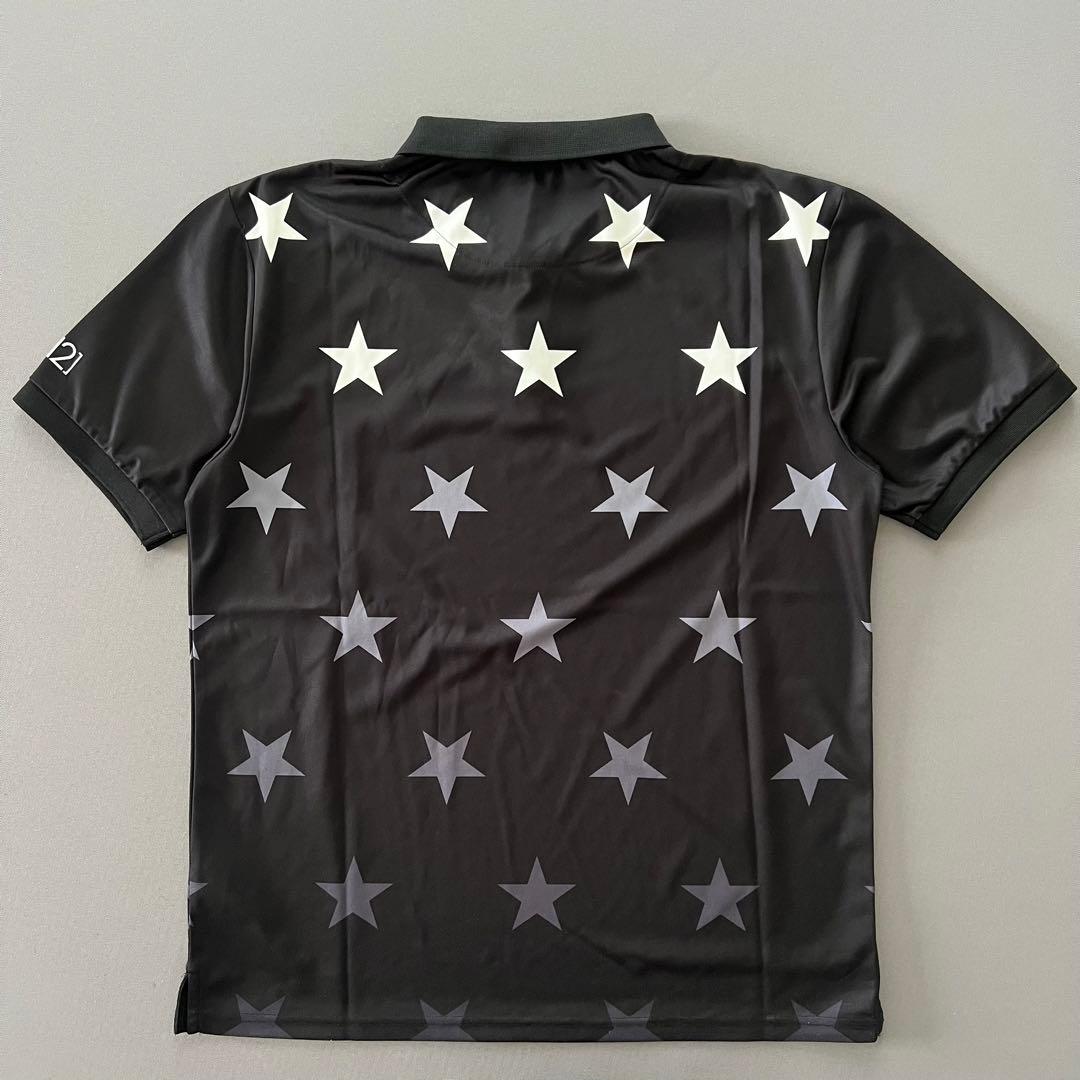 V12 ヴィトゥエルヴ ポロシャツ　XL 大きいサイズ　メンズ　ゴルフ　星　LL