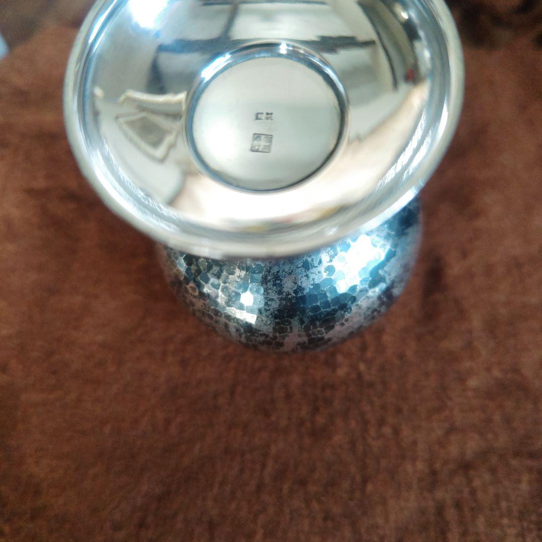 シルバー　ブランデーグラス