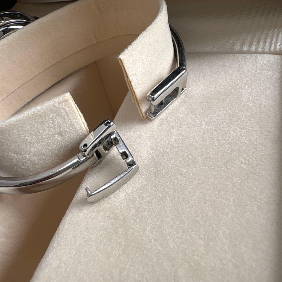 GUCCI シルバー 時計 箱・保証書付き