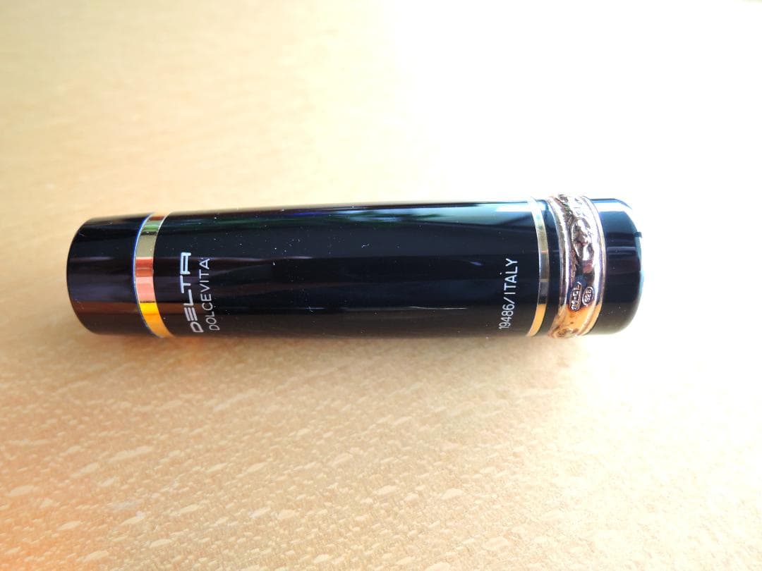 【バロン】デルタ ドルチェビータ ミディアム万年筆 バーメイル18K F