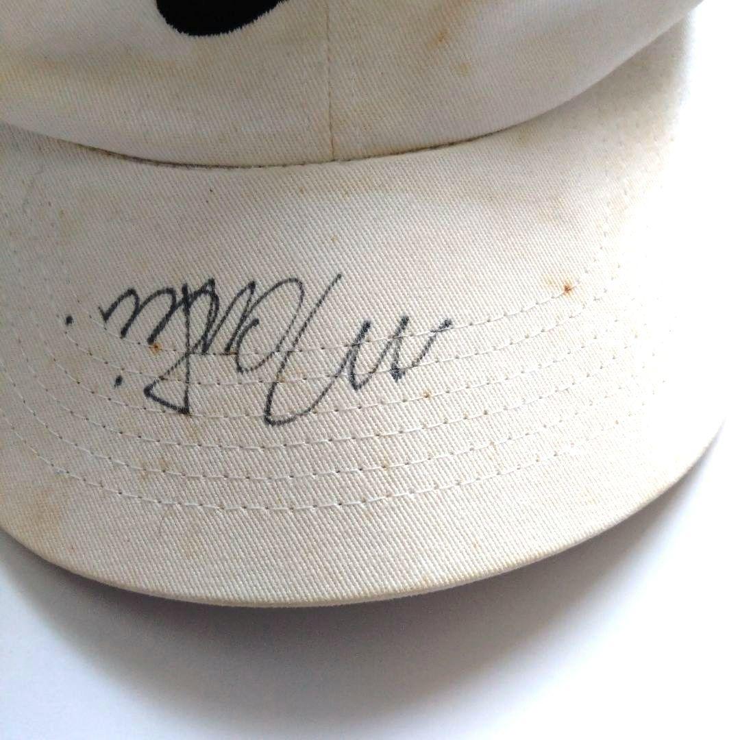 メアリーピアース　マリーピエルス　直筆サイン入り　ナイキキャップ　NIKE