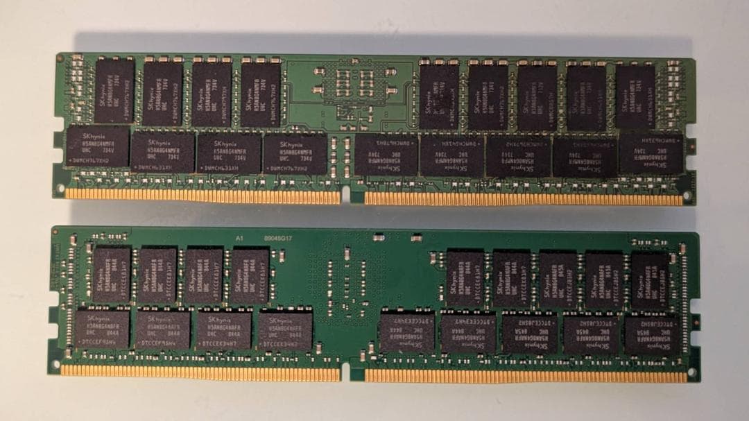SK hynix DDR4 32GB×2枚 計64GB PC4-2400T