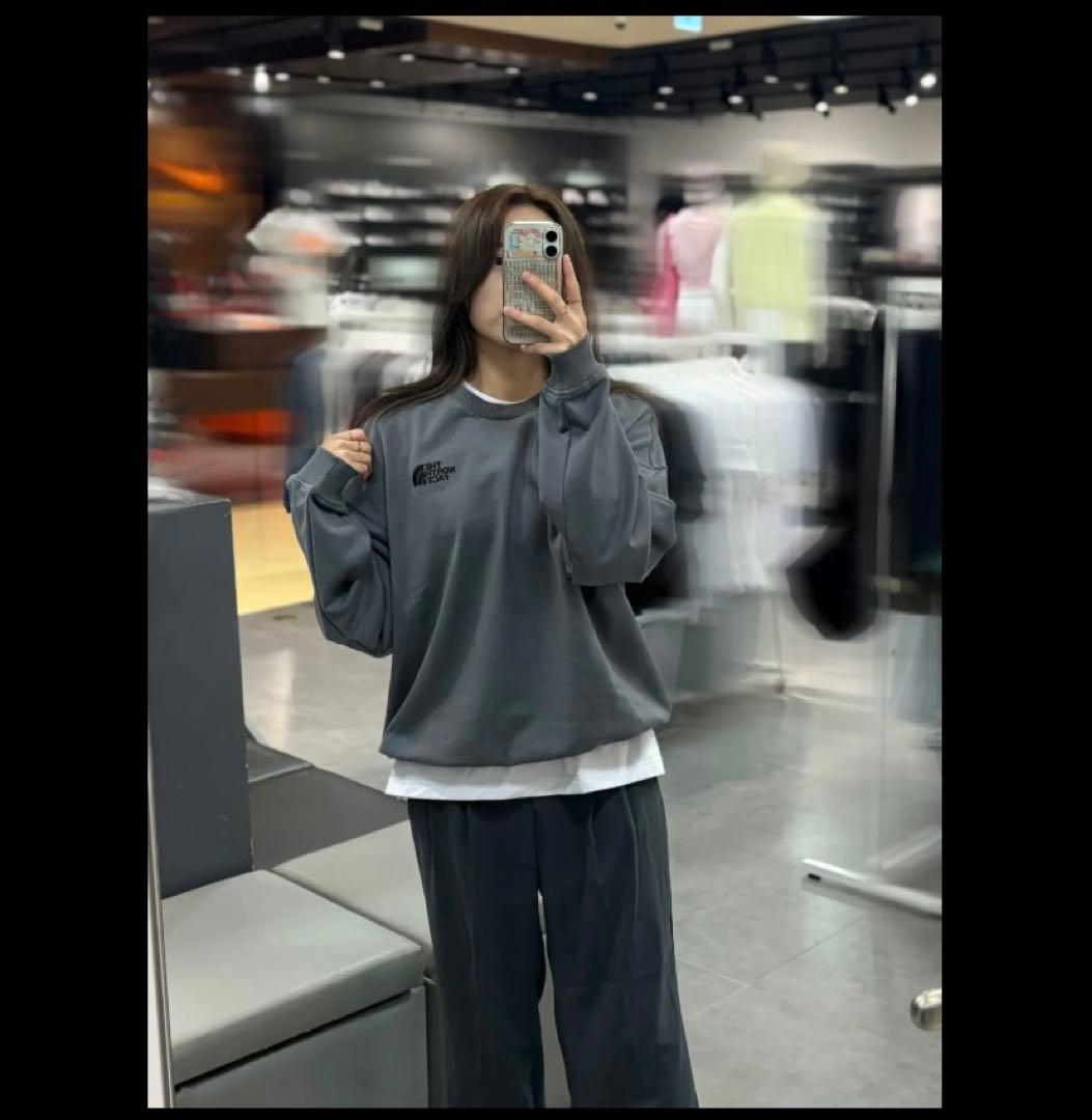 ★新品未着用★海外限定品 THE NORTH FACEトレーナー(ユニセックス)