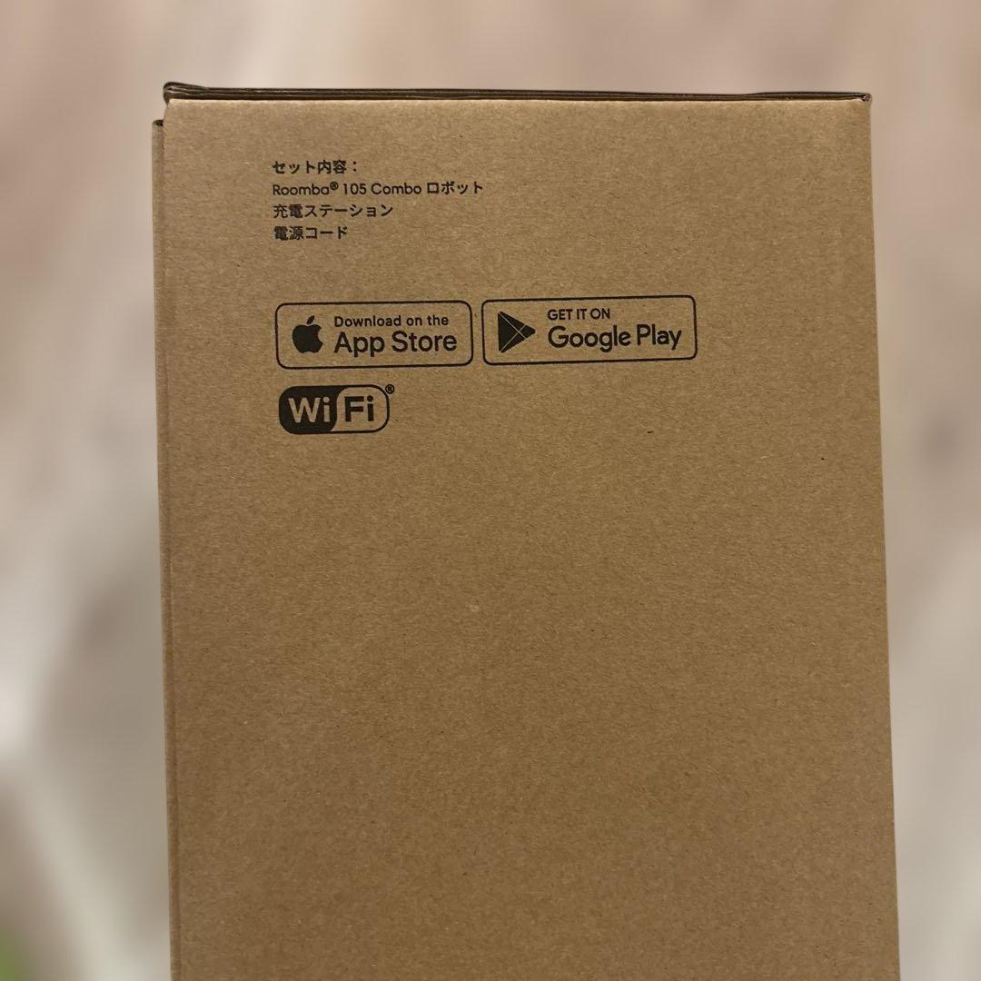 【新品未開封】Roomba 105 Combo ロボット掃除機　ブラック