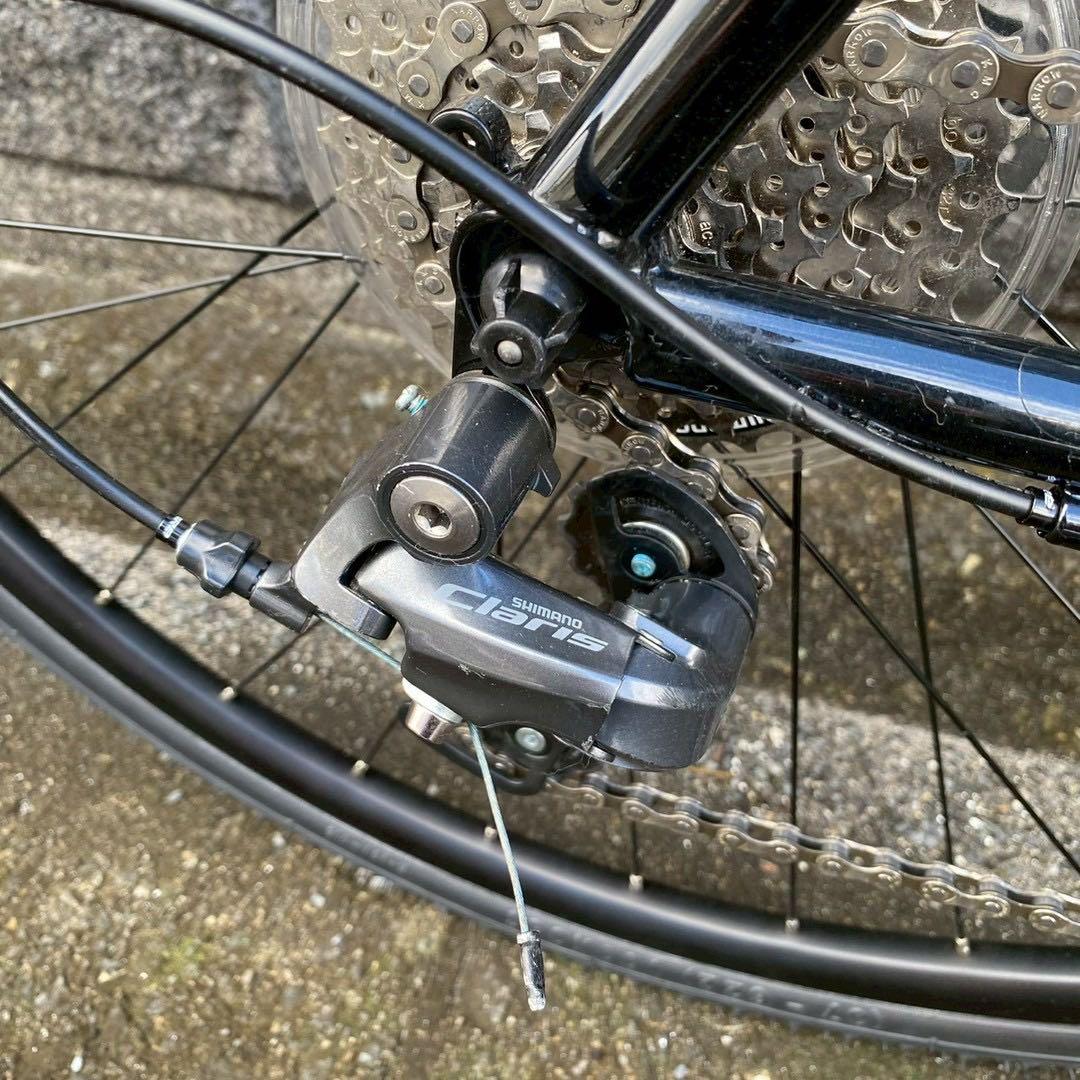 FUJI フジ feather CX+ 2019 ブラック 54 シクロ 美品