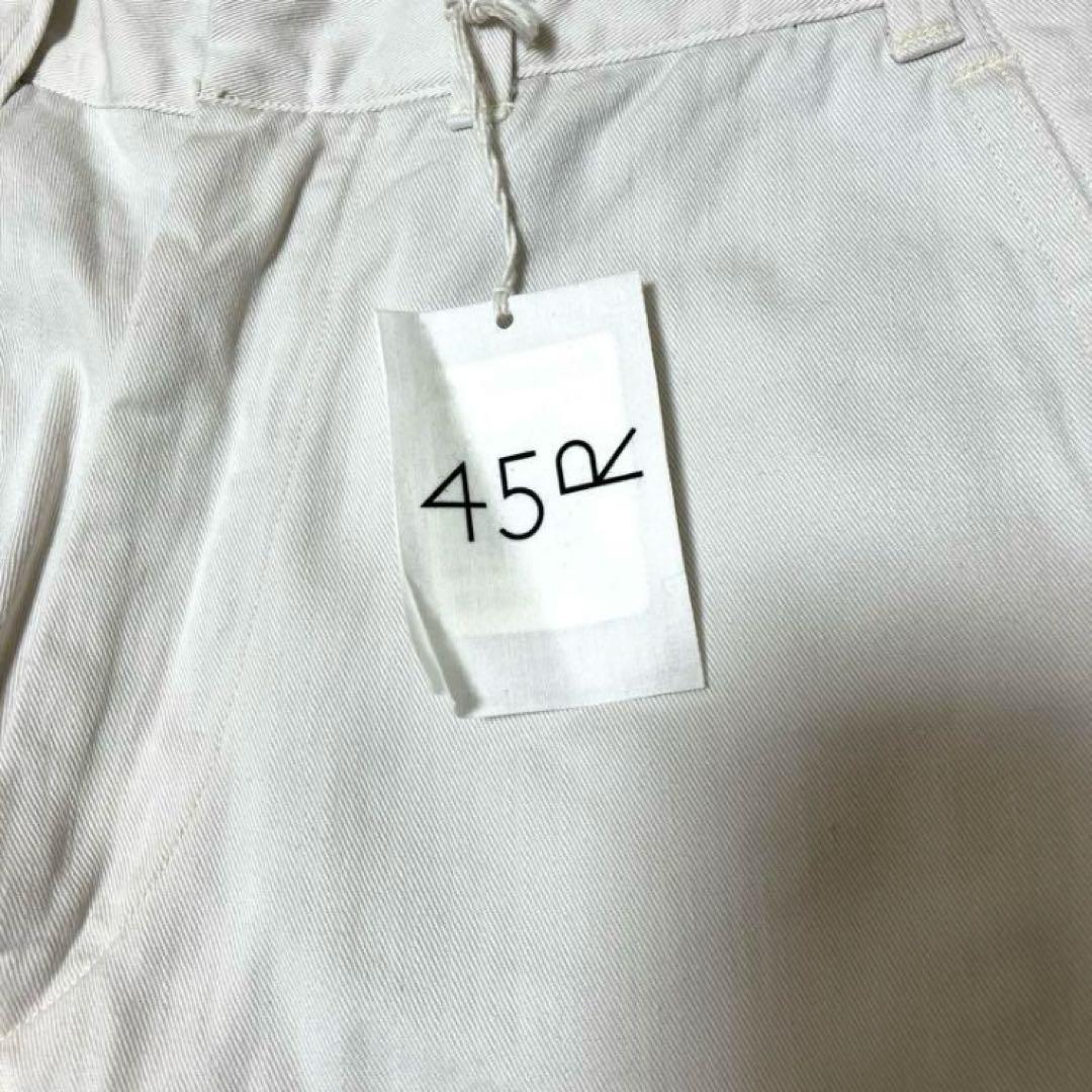 【新品タグ付き】45R 定価2.7万 おこめチノ シャルロットパンツ 26