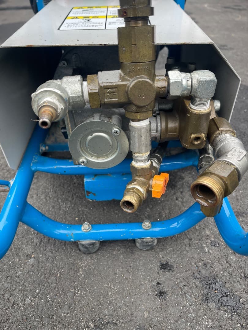 スーパー工業 エンジン式高圧洗浄機HPJ-140-1 60Hz セット