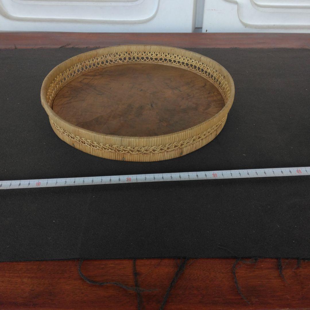 お盆　スポルテッド　珍品　無垢