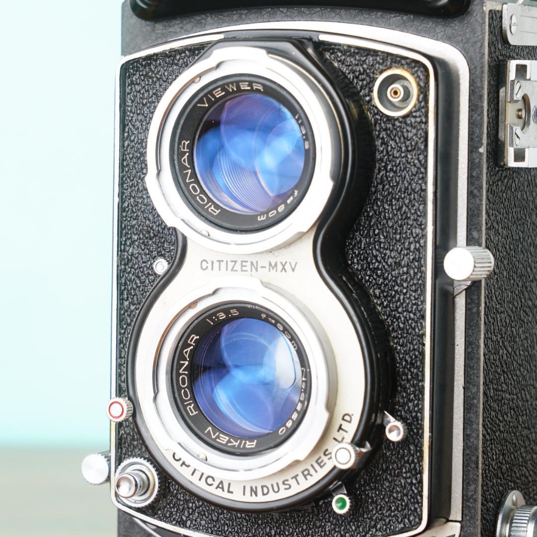 完動品◎RICOHFLEX NEW DIA 二眼レフ フィルムカメラ #12