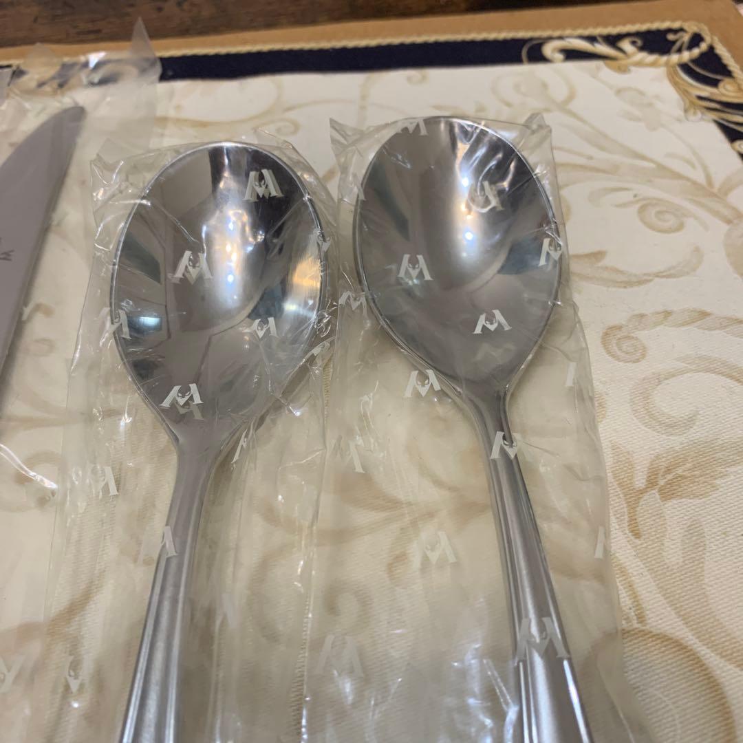 未使用　ウェッジウッド スワル　ディナーナイフ　フォーク　スプーン 4セット