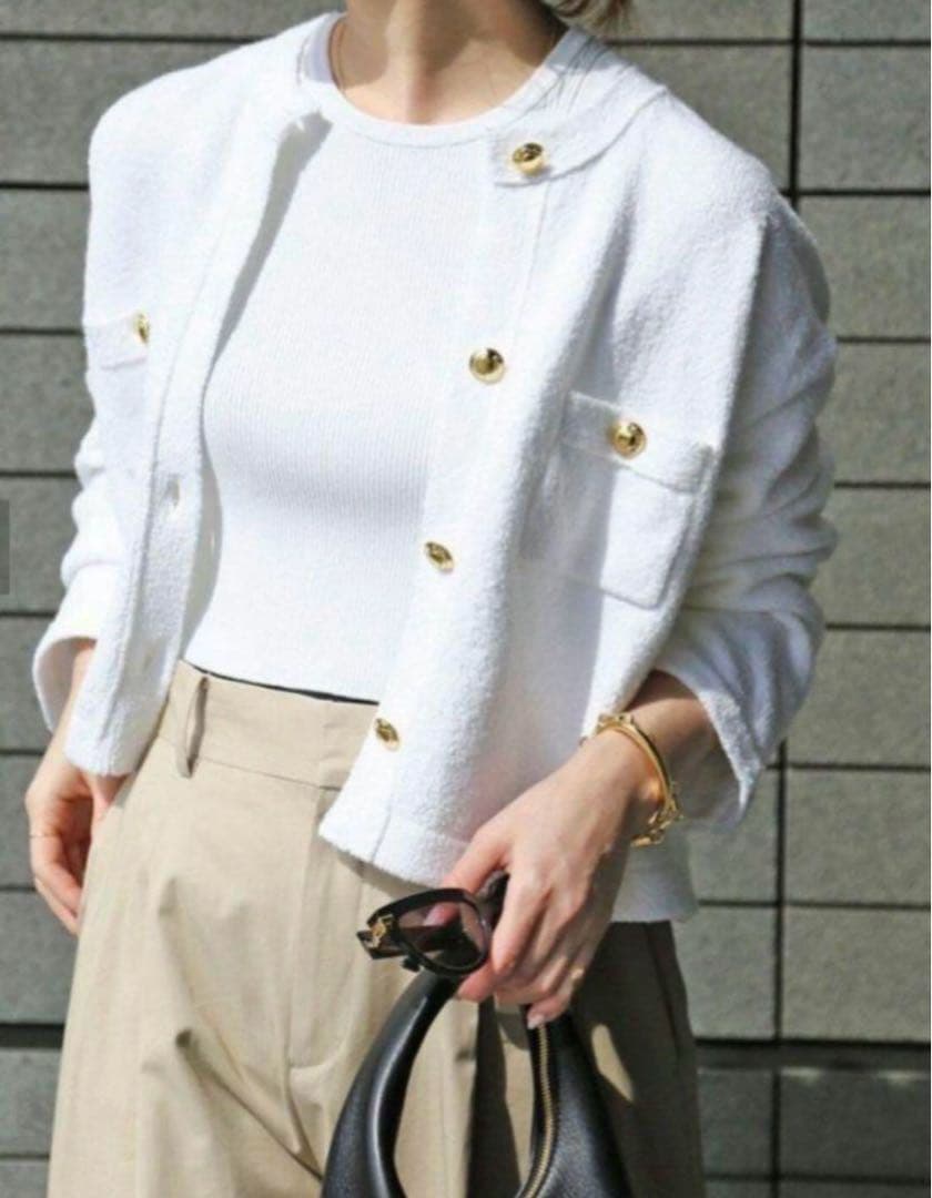 ＊Deuxieme Classe ＊Cotton Jacket カーディガン