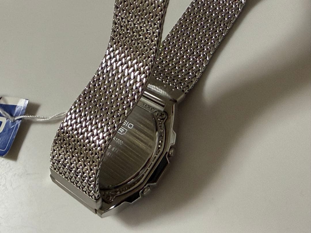 ★希少レア・未使用★お洒落　カシオ　フルメタル　デジタル時計