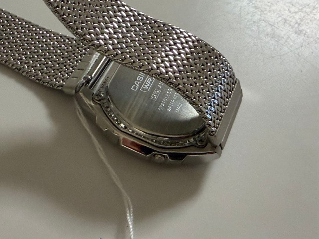 ★希少レア・未使用★お洒落　カシオ　フルメタル　デジタル時計