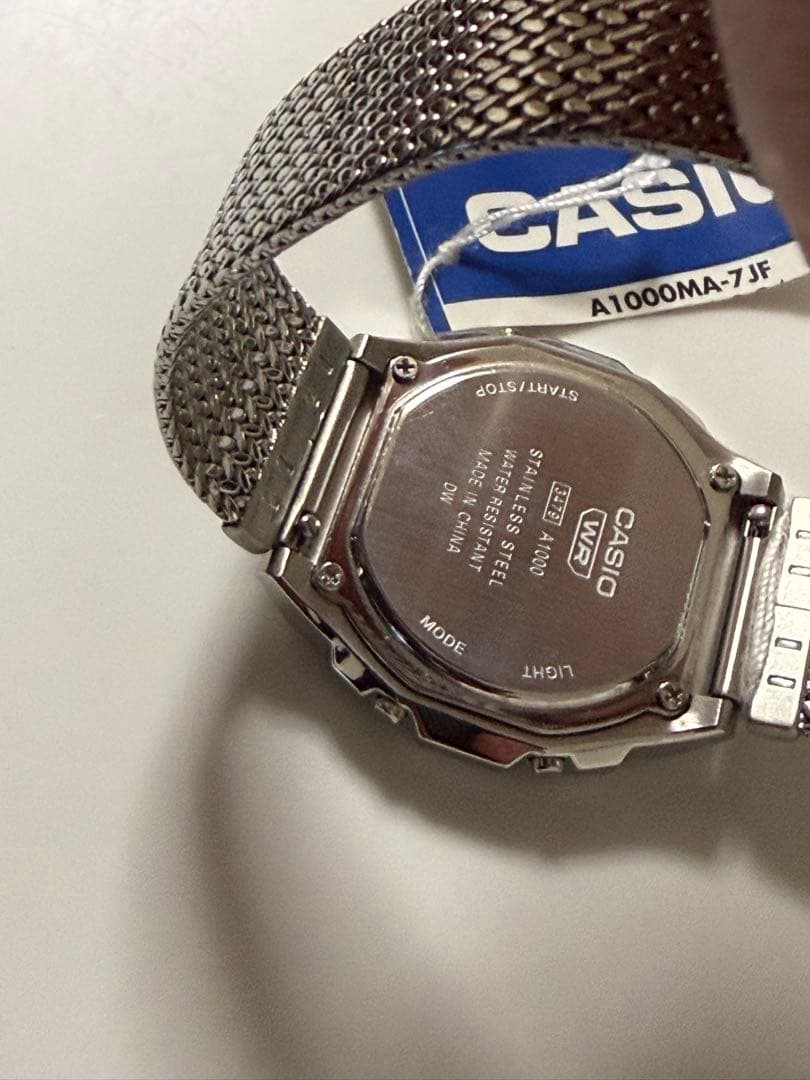 ★希少レア・未使用★お洒落　カシオ　フルメタル　デジタル時計