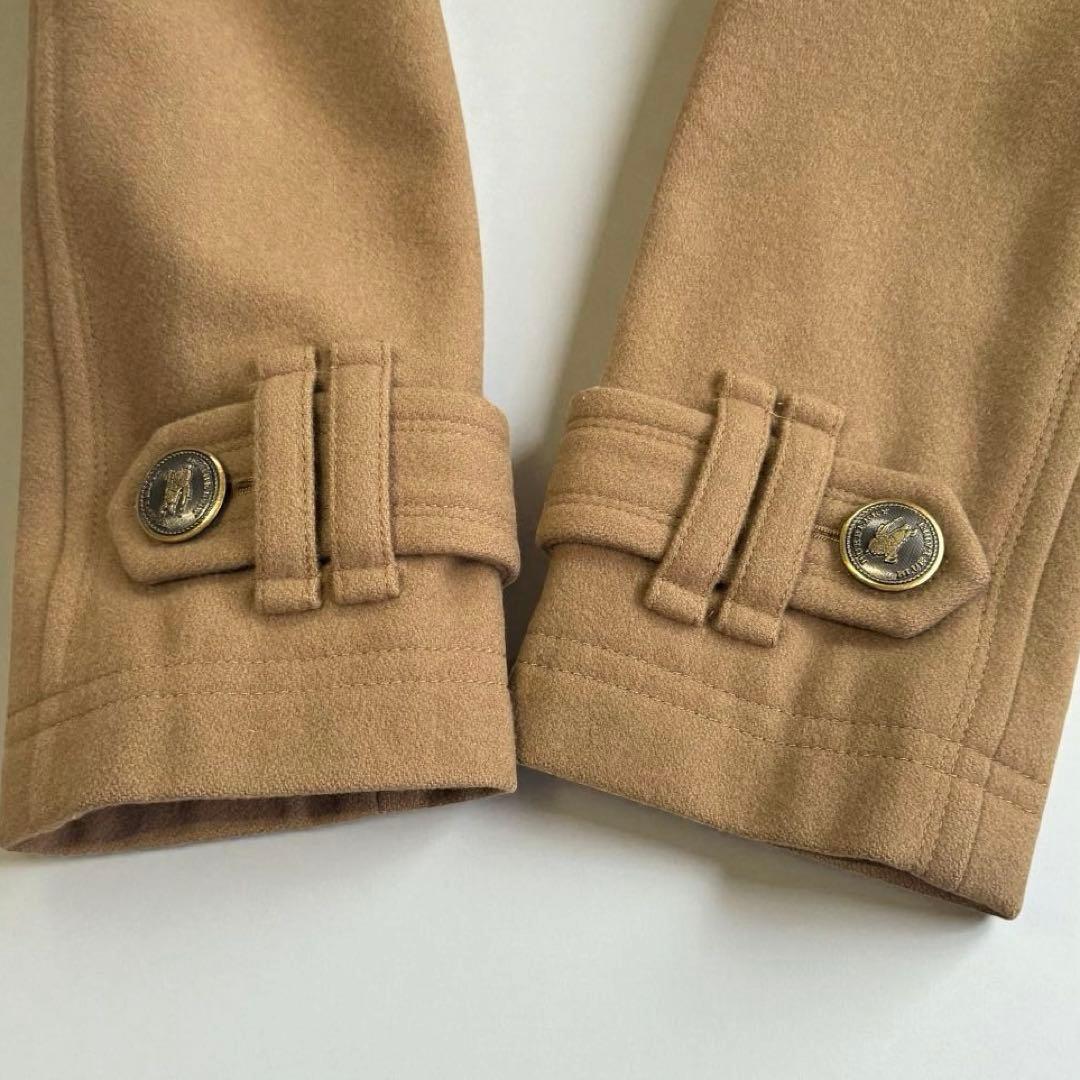 希少美品✨バーバリーブルーレーベル　ウールプリーツコート38 ノバチェック