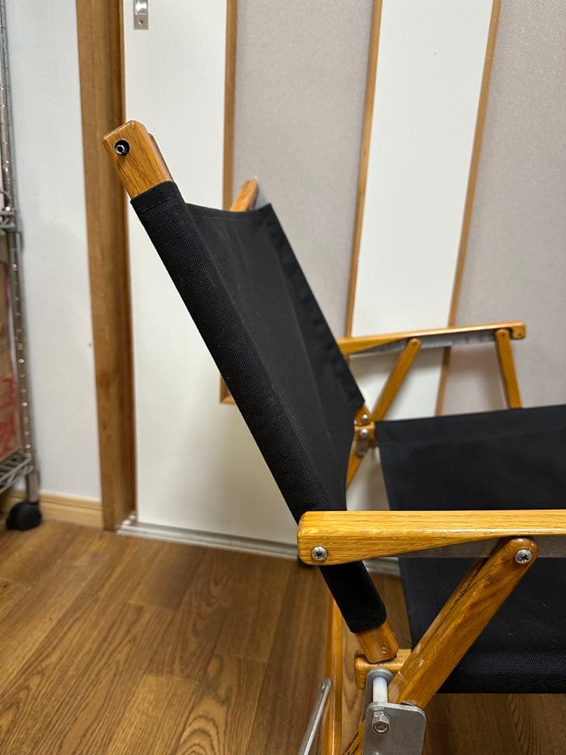 美品カーミットチェア　ブラック