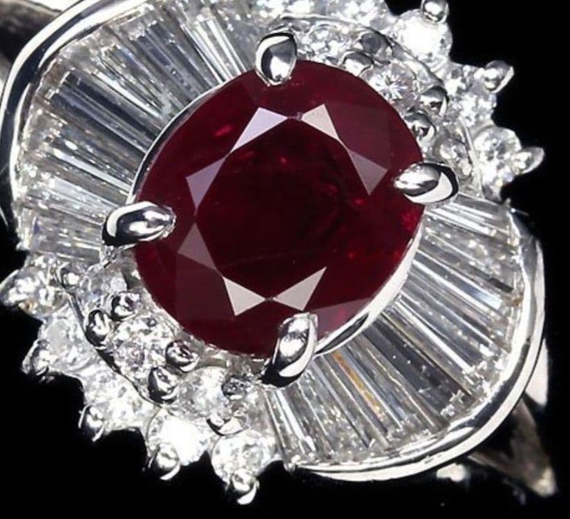 ルビー　★★ビルマ産の極上ルビーリング ⭐明日までの特別価格にお値下げ！
