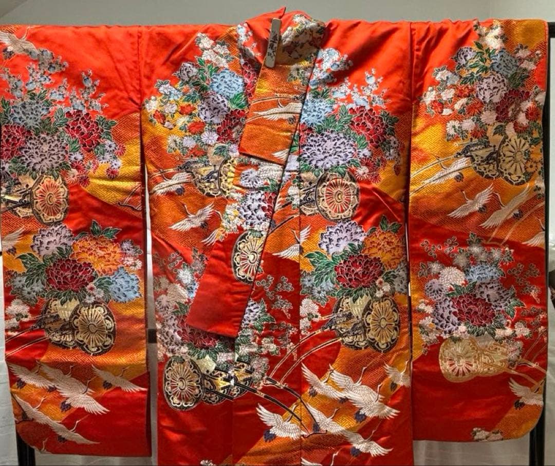 花嫁衣裳 婚礼衣裳 打掛け 赤系