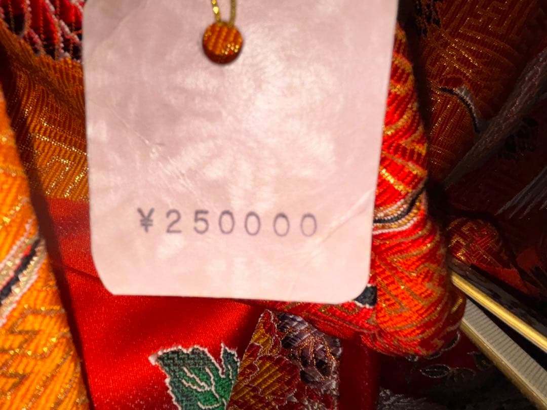 花嫁衣裳 婚礼衣裳 打掛け 赤系