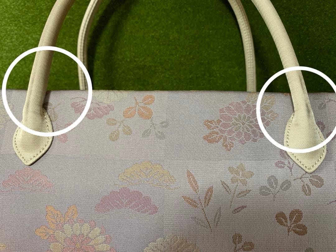 正絹　利休バッグ　西陣織　未使用