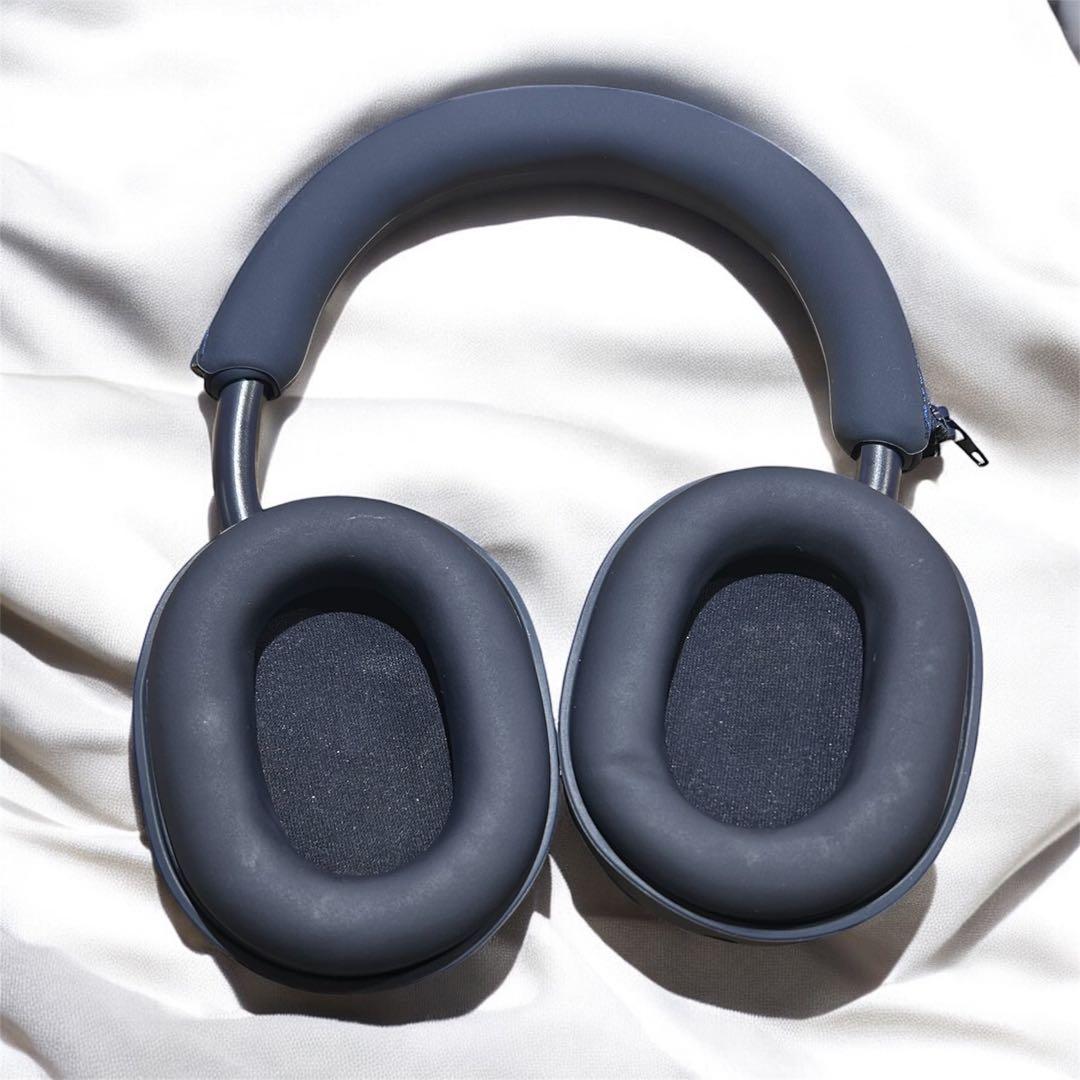 SONY WH-1000XM5 ワイヤレスヘッドホン　カバー付き　ネイビー