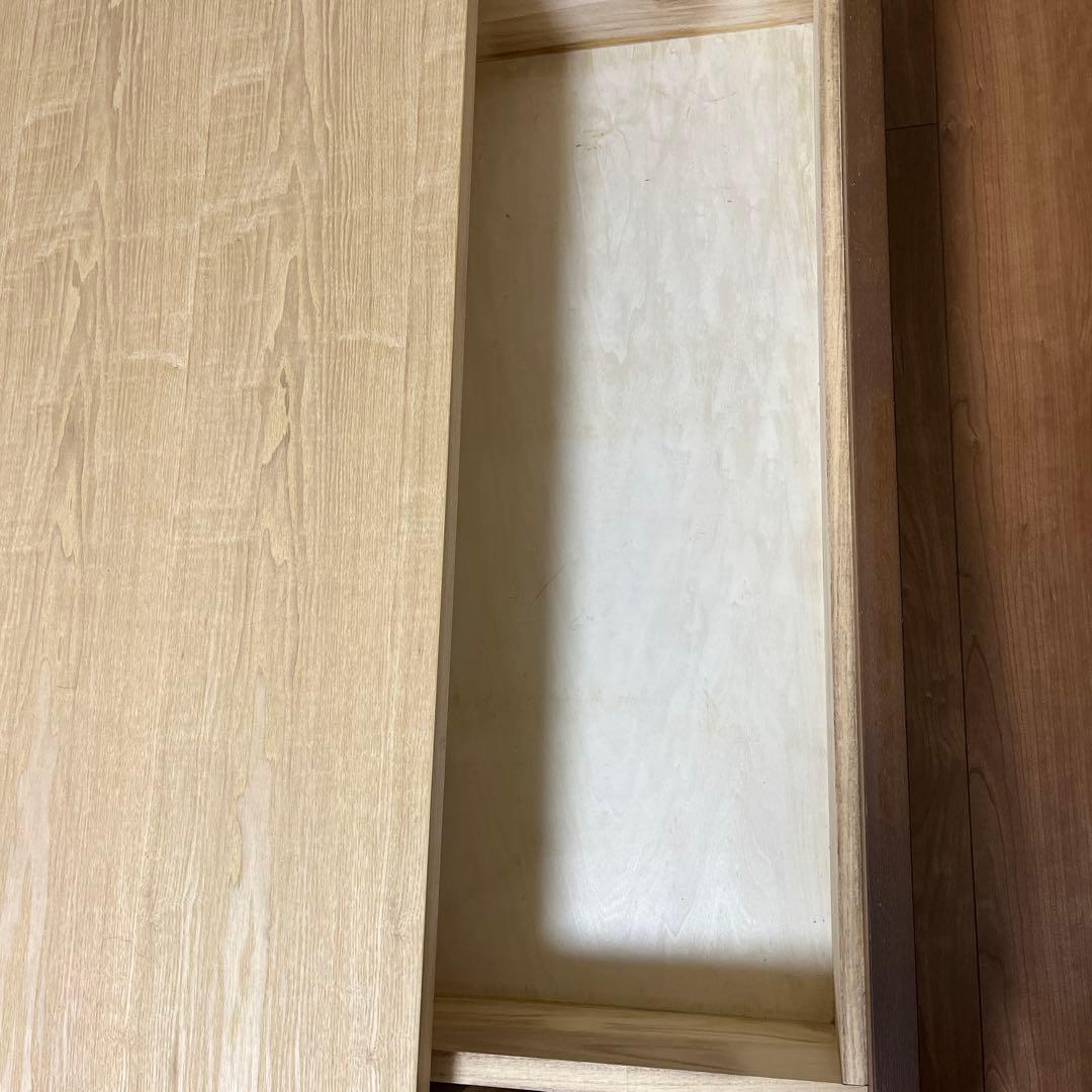 【直接引き取り】ニトリ ベッドフレーム ダブル コンセント付き 引き出し収納あり