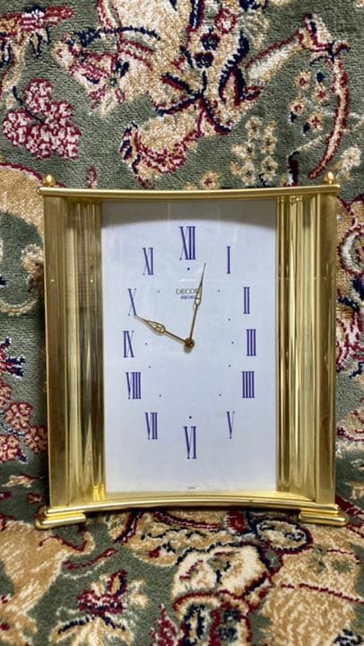 ☆正規品　セイコー　デコール　新品 置時計☆