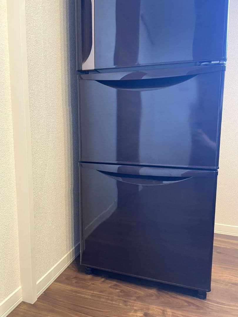 日立 R-K320HV 315L ダークブラウン 冷蔵庫