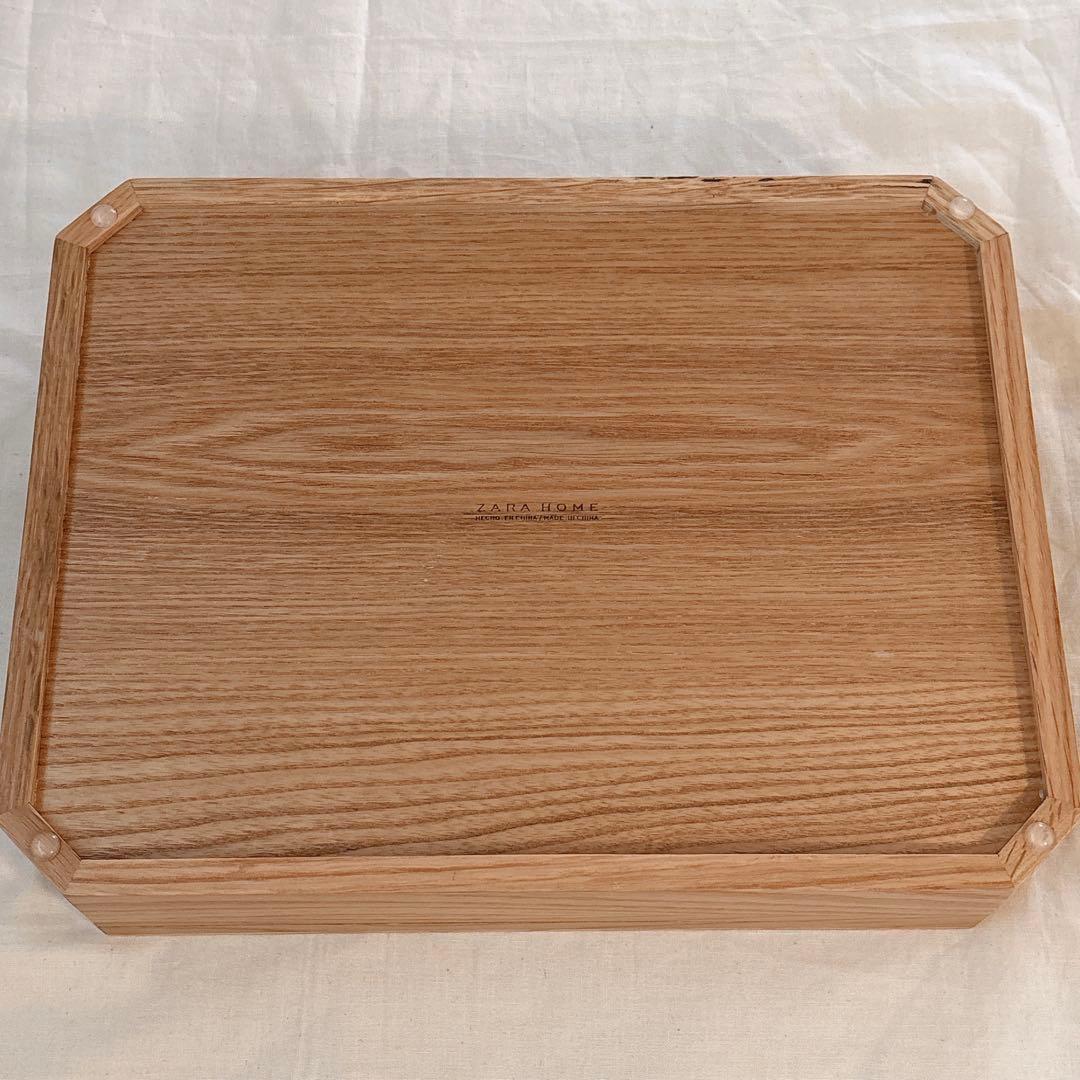 新品 ꕤ ZARA ウッドジュエリーボックス アクセサリーケース
