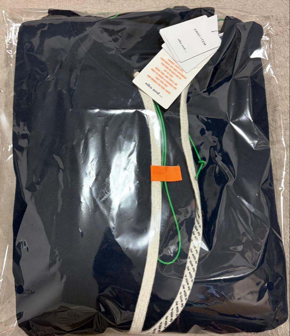 【be with M】 misayo 2way オシャプルオーバー ネイビー