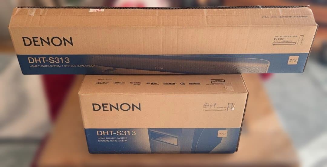 DENON サウンドバー サブウーファー付き