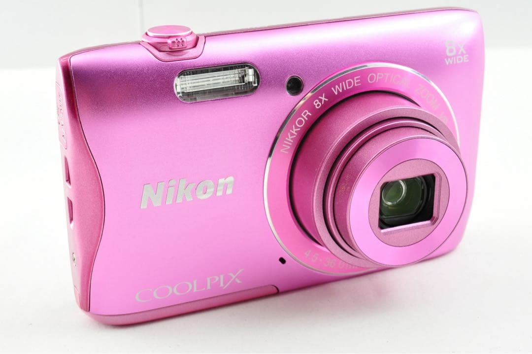 美品　NIKON COOLPIX S3700 ピンク　コンパクトデジタルカメラ