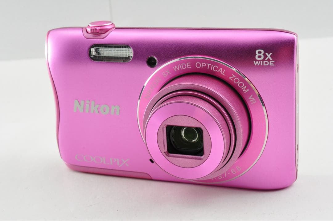 美品　NIKON COOLPIX S3700 ピンク　コンパクトデジタルカメラ