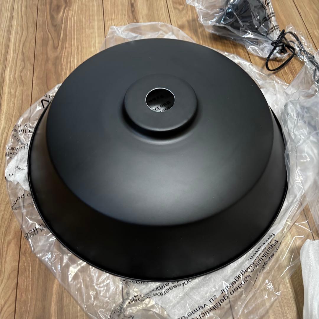 照明 ペンダントライト LED 直径46cm ブラック おしゃれ ヴィンテージ