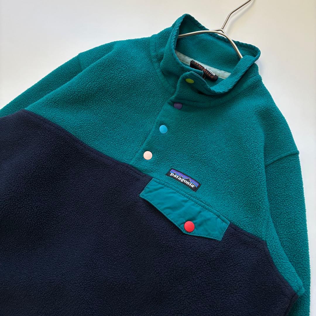Patagonia シンチラスナップt バイカラー