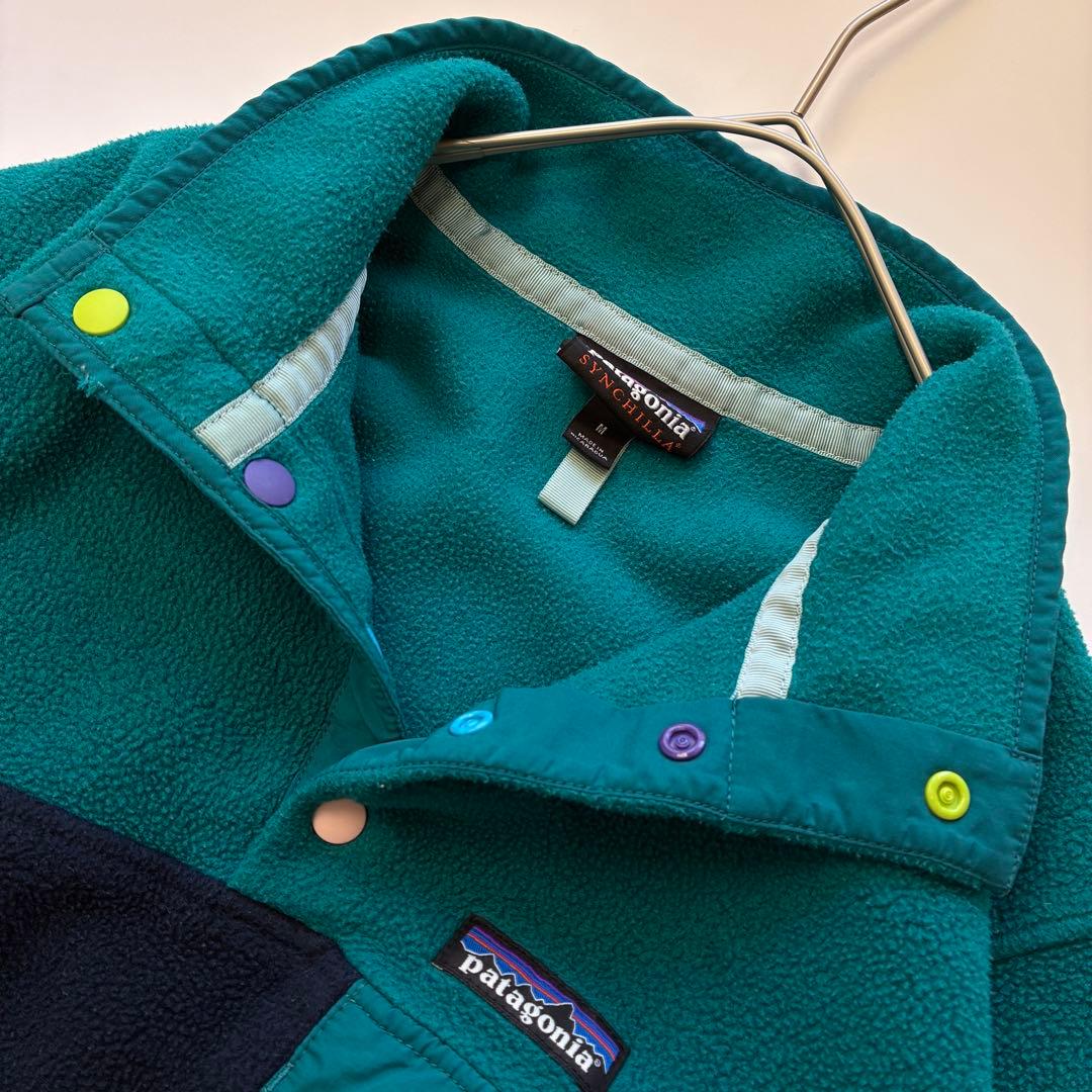 Patagonia シンチラスナップt バイカラー