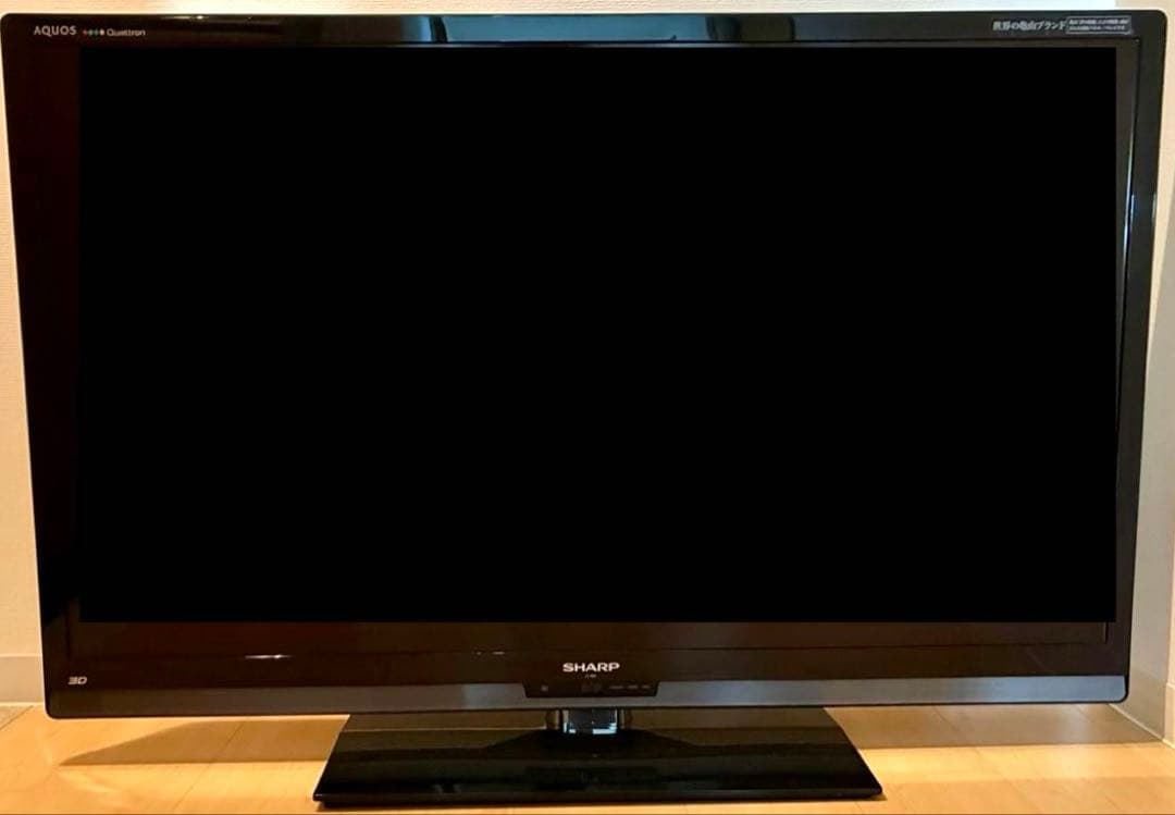 ⭐️超特セット⭐️SHARP46型クアトロン3D液晶テレビ＆録画HDD＆保護パネル付