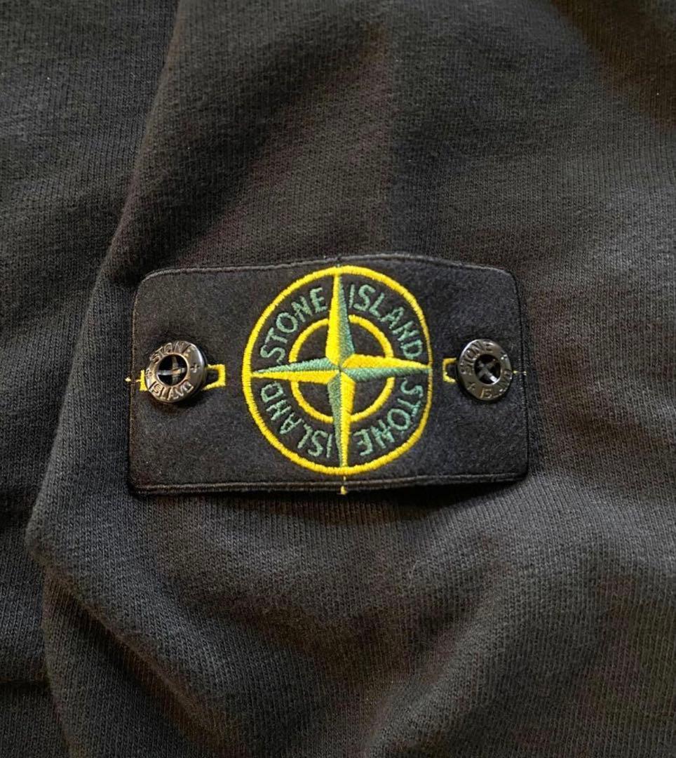 STONE  25SS ブラック トレーナー L