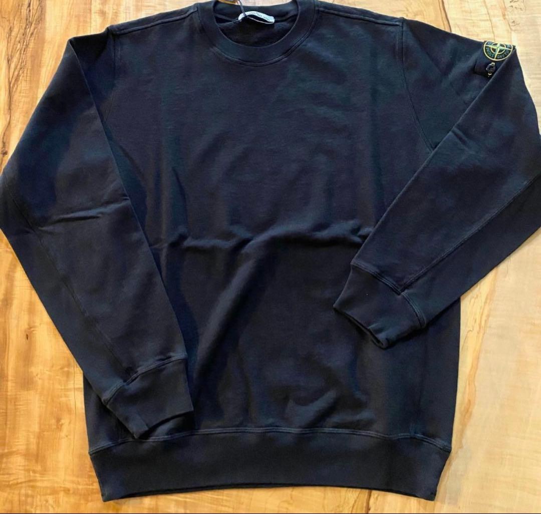 STONE  25SS ブラック トレーナー L