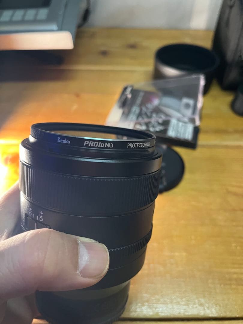 SONY FE50㎜ f1.4 GM フィルター2枚付き