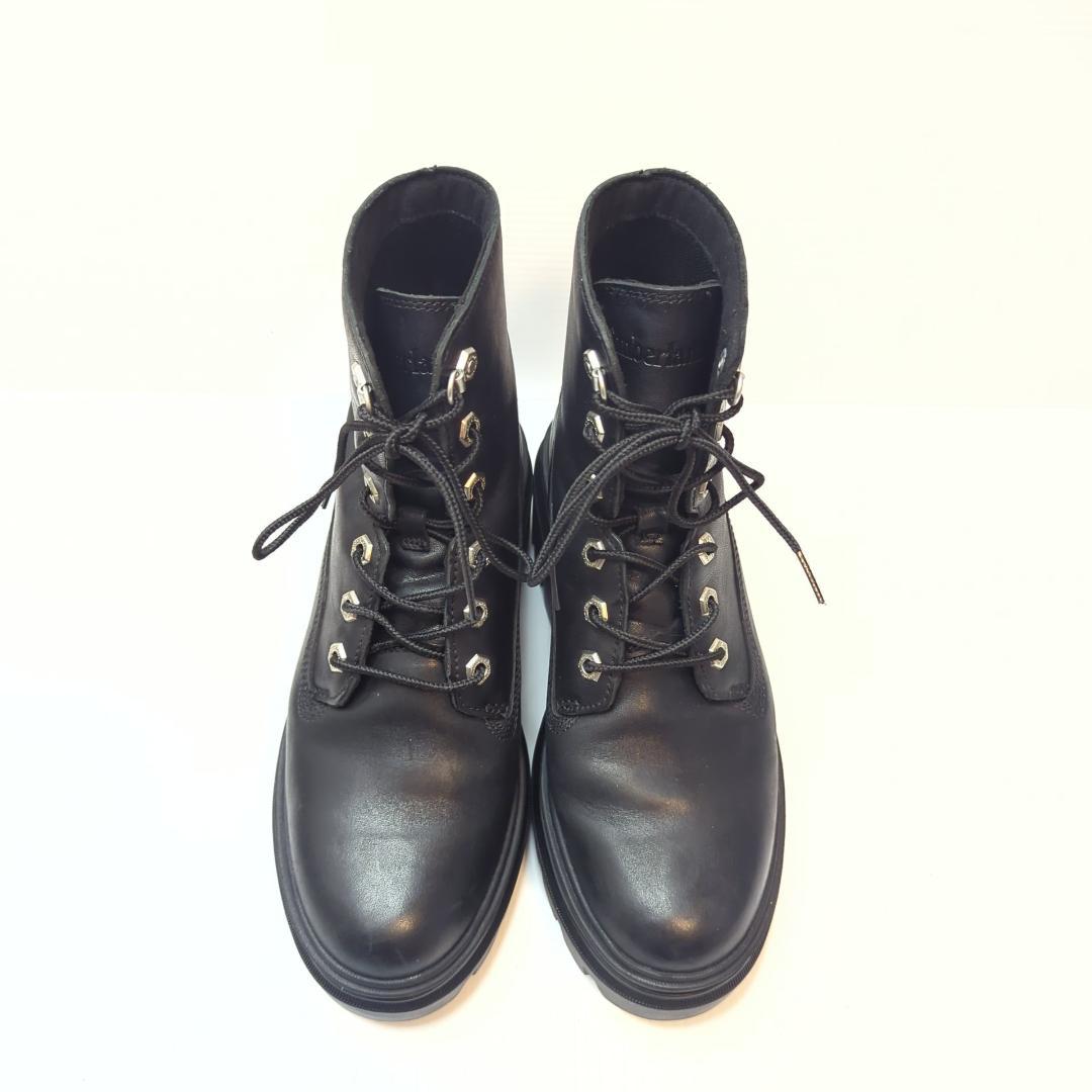 Timberland ティンバーランド エヴァーリー 厚底ブーツ 24cm 黒
